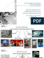 Soluzioni Progettuali Per L'abbattimento Di Rumore e Vibrazioni Negli Impianti Navali PDF