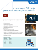 Graisse pour roulements haute performance, température élevée LGHP 2, SKF