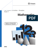 Mathematics - The Ontario Curriculum Exemplars, Grade 8 (PDFDrive)