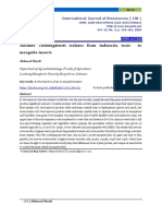 Bacillus Thurungiensis: Isolates From Indonesia Toxic To Mosquito Insects