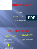 Géomorphologie Résumé 01