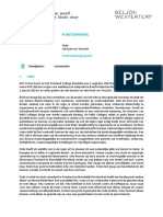 Functieprofiel Lid Raad Van Toezicht Firda Feb 2023nw PDF