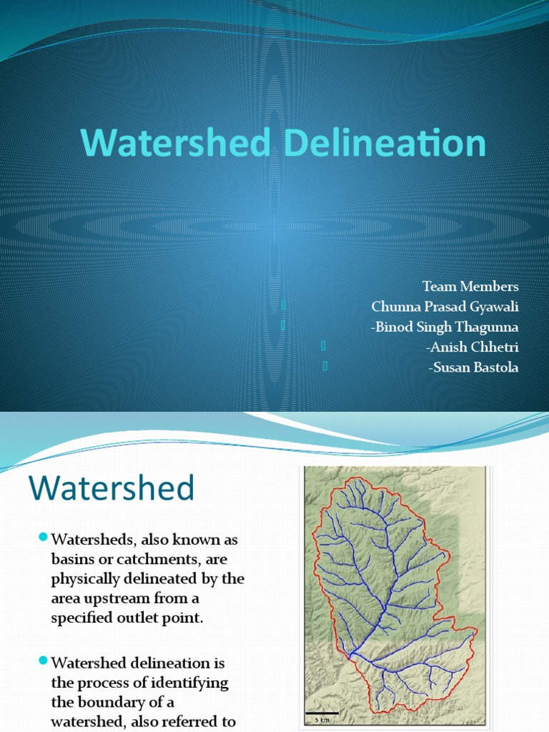 Watershed Delineation PDF