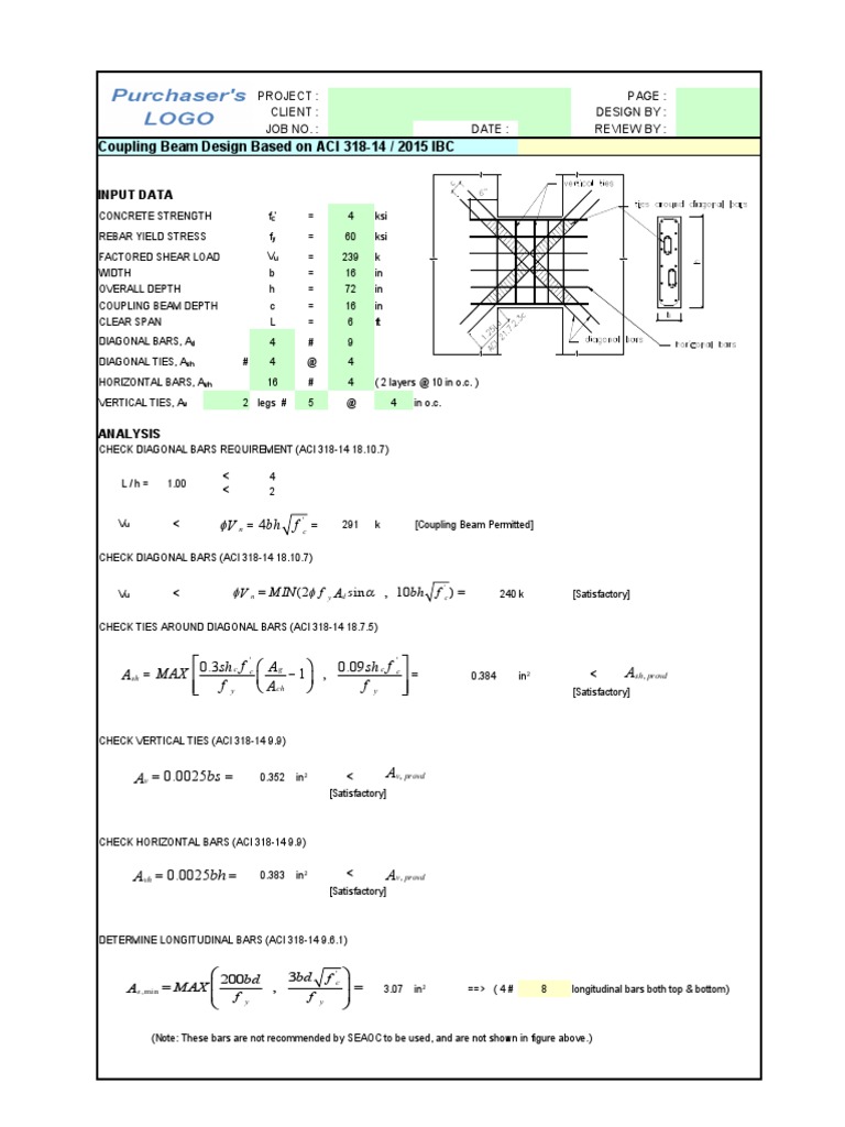 Coupling Beam PDF Beam (Structure) Materials