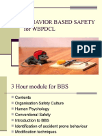 Behavioral Safety at Place of Work and Industry
