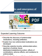 Chapter-9 Antibiotic and Emergence of Resistance - 1