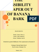 Paper Out of Banana Bark SIP