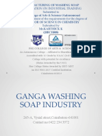 Manufacturing of Washing Soap