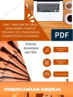 0922 Materi PKP - Manajemen Kinerja Di Lingkungan Kementerian Keuangan