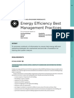 Energy Audit OM Guidance