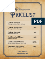 Pricelist PDF