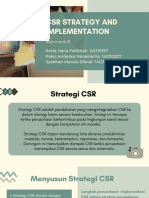 Kelompok 8 - CSR STRATEGY AND IMPLEMENTATION PDF