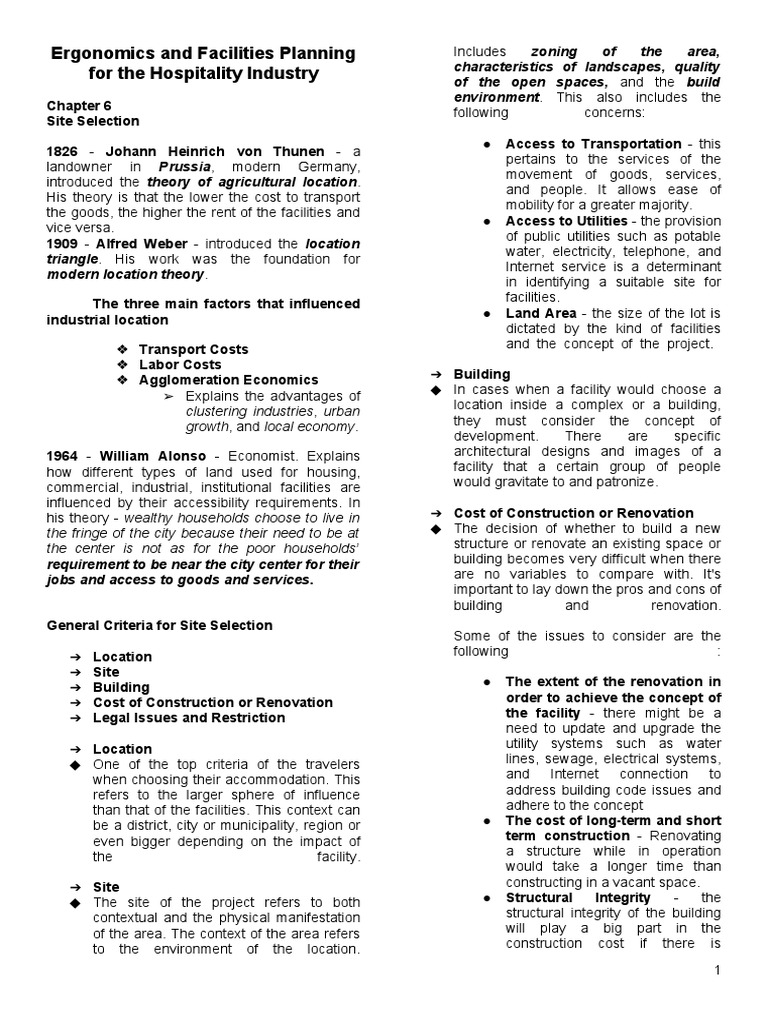Ergonomics Chapter 6 13 Pdf Hotel Restaurants
