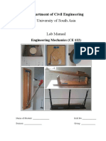 Engineering Mechanics Lab Manual - Final