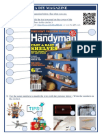Diy Magazine Information Gap Activities Picture Description PDF