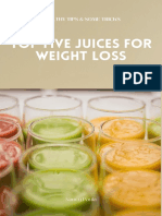 Top Five Juices For Weight Loss