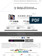 Rm188 Rm388: Same-Day Iphone Battery Replacement