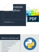 Data Analysis With Python
