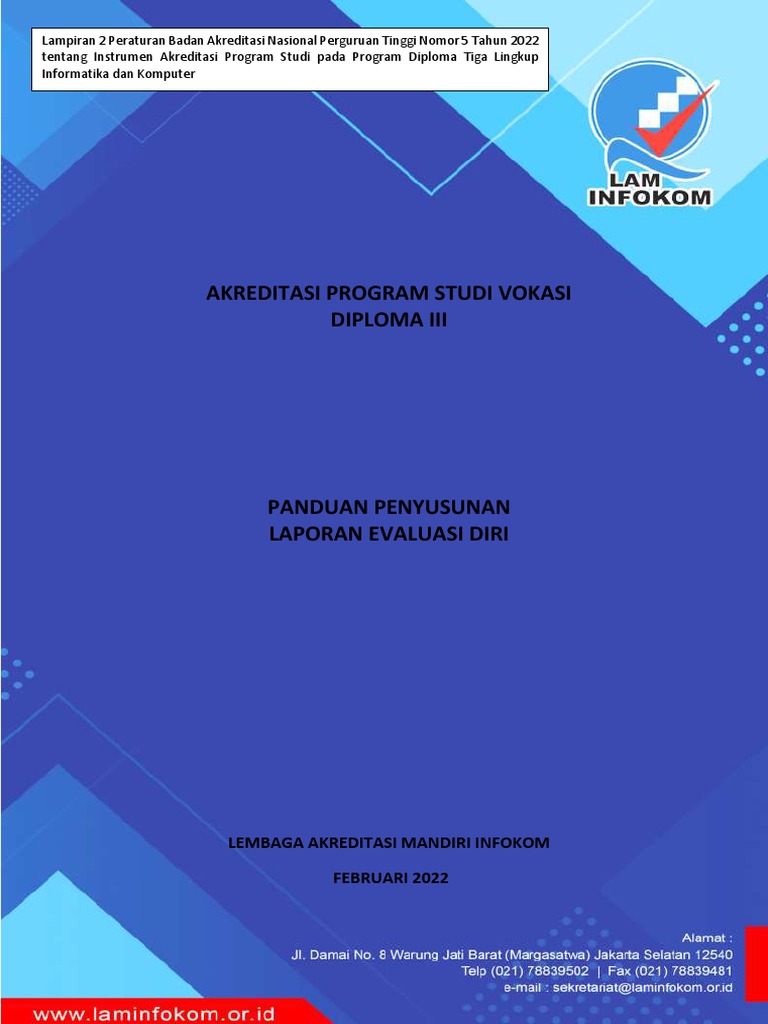 Lampiran 2 Peraturan BANPT Nomor 5 2022 Tentang IAPS D3 Infokom PDF