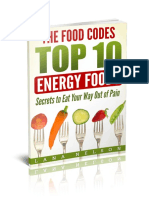 The Food Codes Top 10 Energy Foods