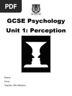 Perception Student Booklet