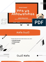 Inna Wa Akhowaatuhaa PDF