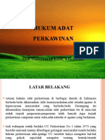 HUKUM ADAT (Perkawinan)