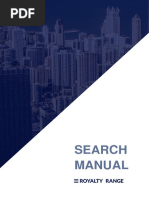 Search Manual RoyaltyRange