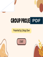 Brown Aesthetic Group Project Presentation PDF