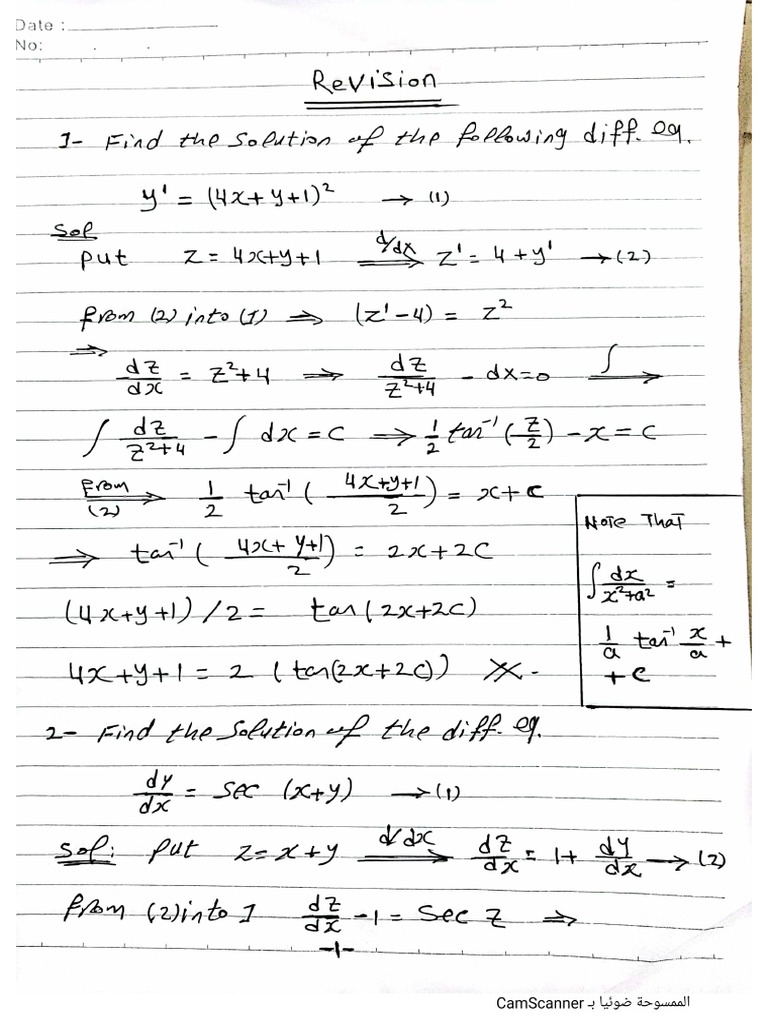 Revision Diff - Eqs. | PDF