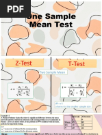 WEEK 7 - Two Sample Mean Test