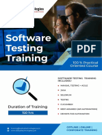 Software Testing Brochure