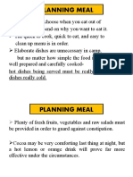Planning Meal