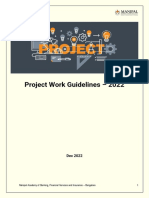 Project Work Guidelines - Dec 2022
