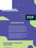 Teori Pengurangan Ketidakpastian PDF