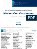 2022 NCCN Guidelines For Non Melanoma Skin Cancer v1.2022 PDF