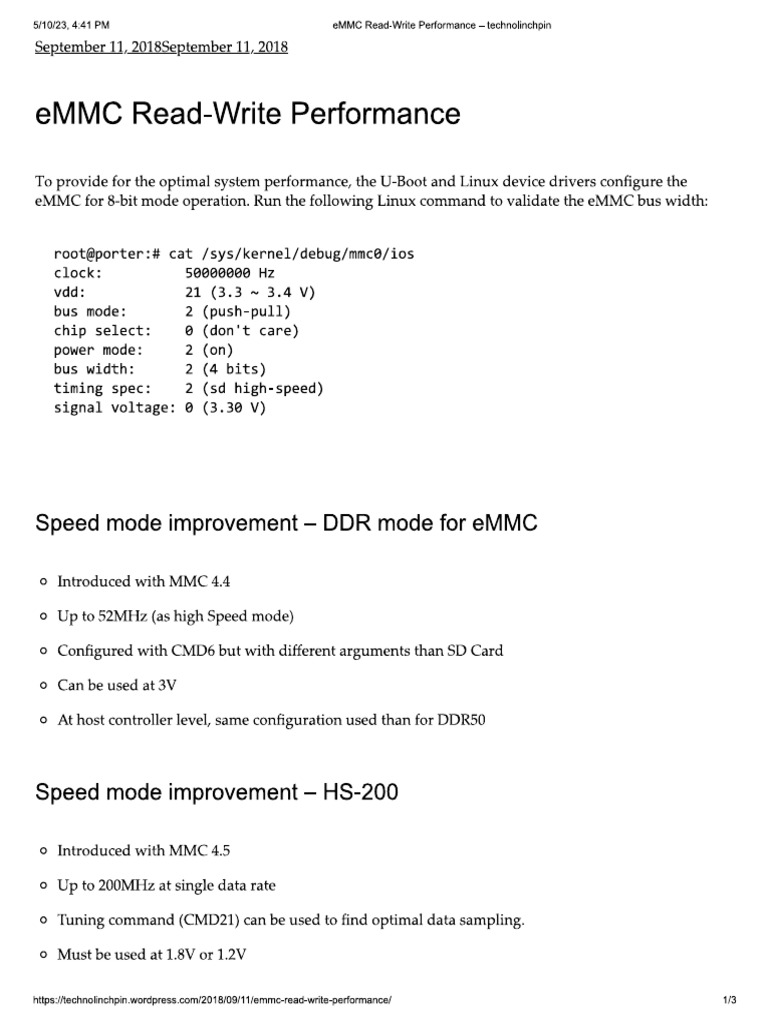Emmc Standard Pdf : EM-10 e∙MMC Routing Guideline – OYEF