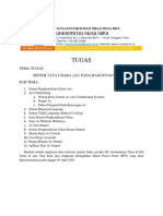 Tugas Tata Udara (Ac) Pada Bangunan Gedung