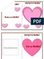 Modelo de Tarjeta para Mamá PDF