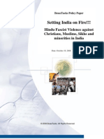 Research Paper - Setting India on Fire