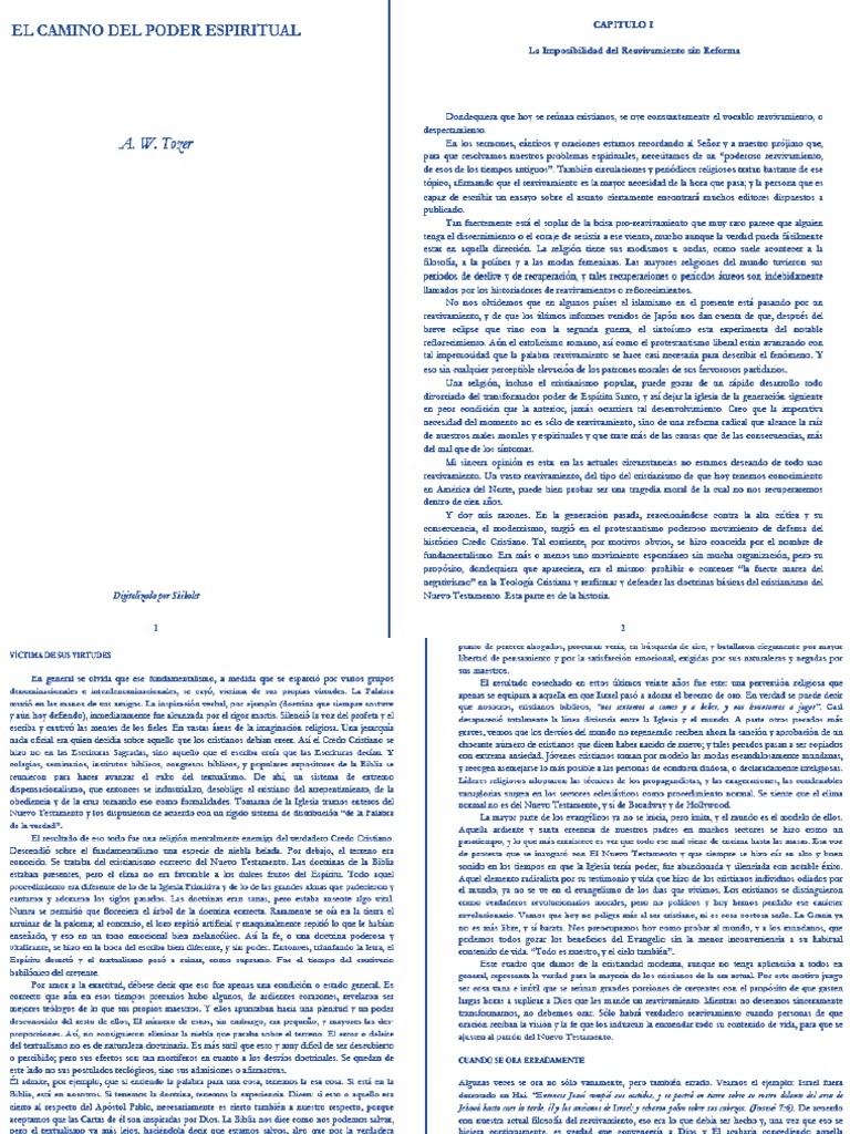El Camino Del Poder Espiritual | PDF