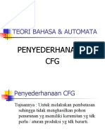 Penyederhanaan CFG