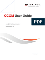 Quectel QCOM User Guide V1.1