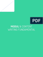 Modul 1 Content Writing Fundamental - Updated