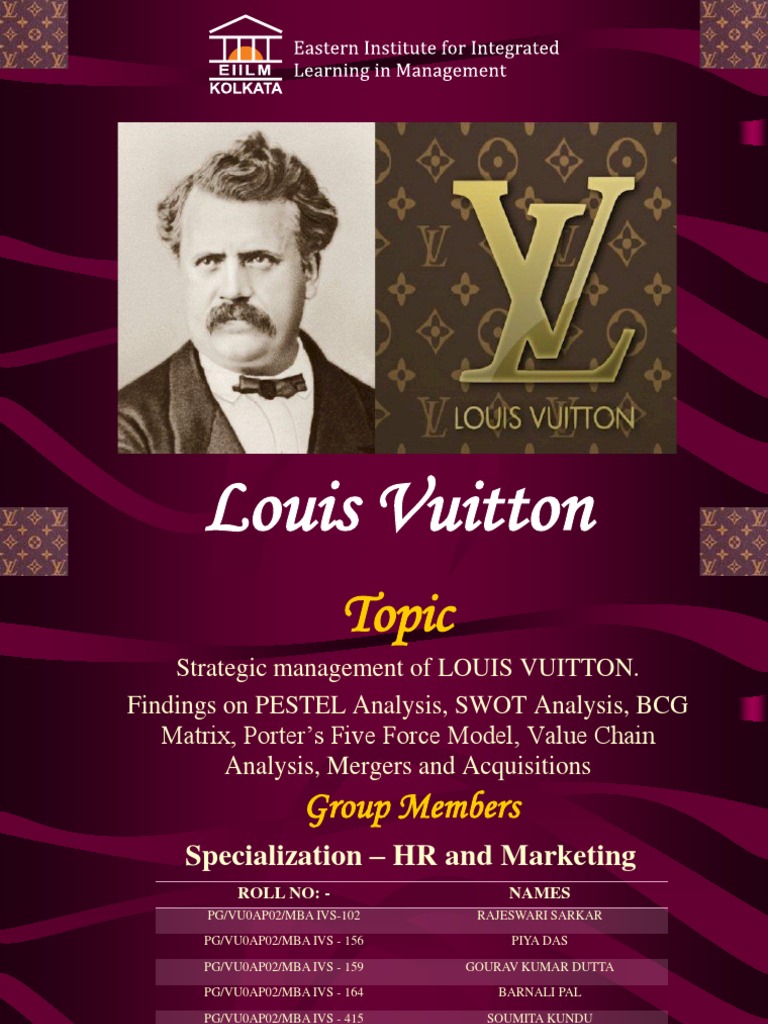 Louis Vuitton | PDF | Procurement | Luxury Goods