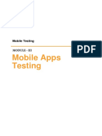 MT - M03 - C01 - SLM - Testing Landscape For Mobile Application Chapter PDF