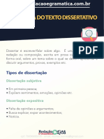 Estrutura Do Texto Dissertativo - Material de Aula PDF