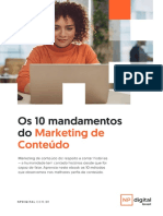 Ebook OS 10 Mandamentos Do Marketing de Conteudo 1