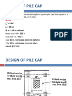 Design of Pile Cap