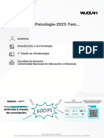 Tema-1 Fundamentos de La Psicología PDF